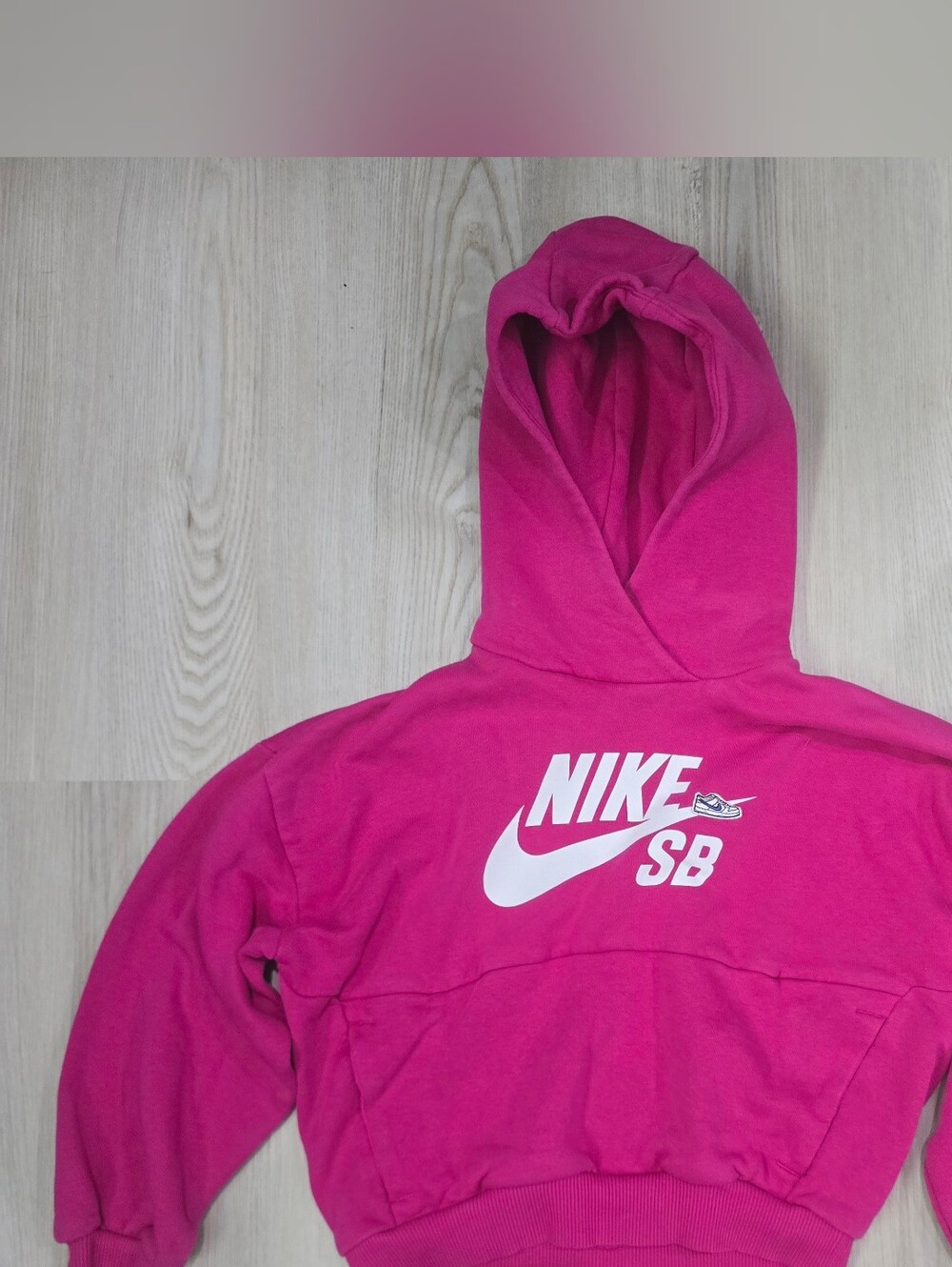 Nike SB Girls Pink Fleece Hoodie Size S